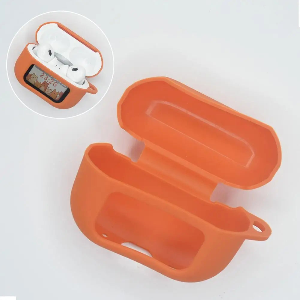 For AirPods A9pro Music Player Pattern Wireless Bluetooth Earphones Silicone Protective Case Thin Edition