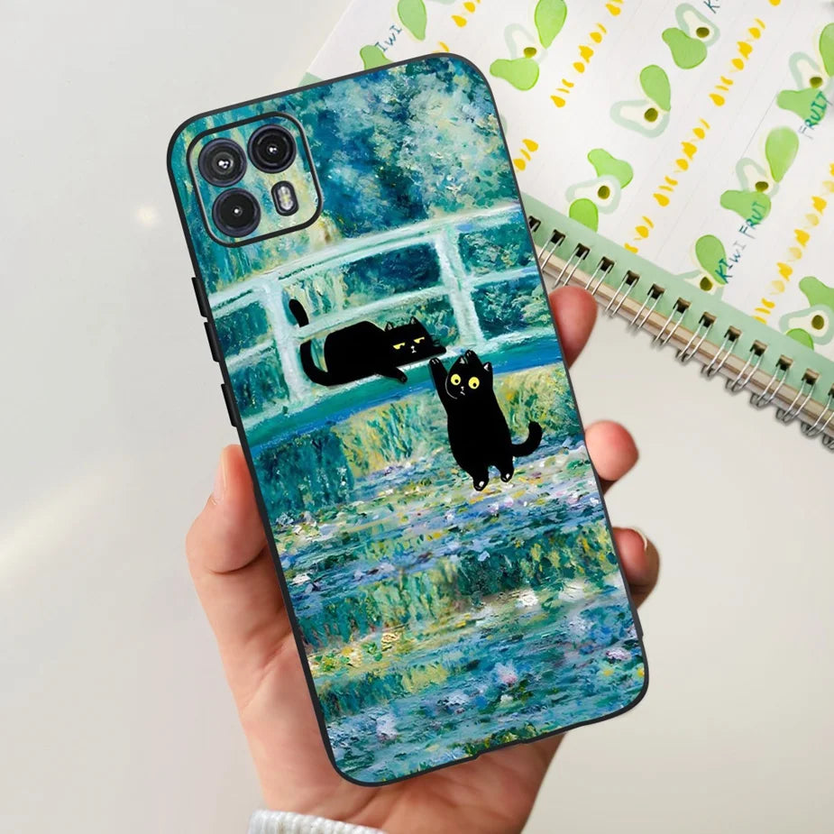 For Motorola Moto G50 5G Case XT2149-1 Stylish Painted Cover Shockproof Phone Cases For Motorola G50 G 50 MotoG50 5G Soft Fundas