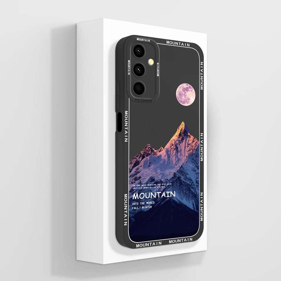 For Samsung Galaxy A24 Phone Case Cute Panda High Quality Liquid Silicone Anti Drop Soft Back Cover For Samsung A 24 Phone Shell