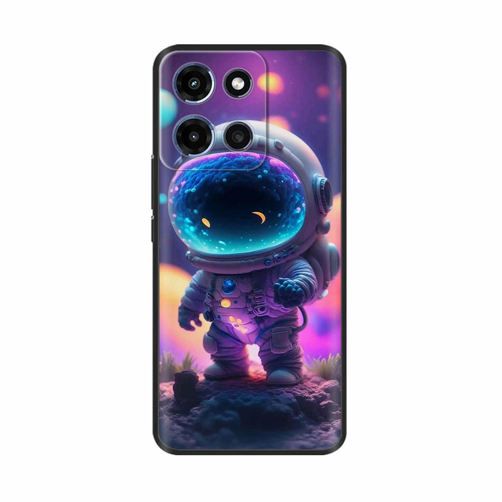 For Motorola Moto G (2025) Case Cute Cartoon Phone Case Soft Liquid Silicone Back Cover For Moto G 2025 5G Silicon Cases Coque