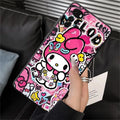 Black Soft Phone Cover Case for Motorola Mot G32 G53 G30 G50 G52 G51 G73 G60s Edge 20 Pro 30 Lite G60 G71 G22 Edge40 G31 Sanrio