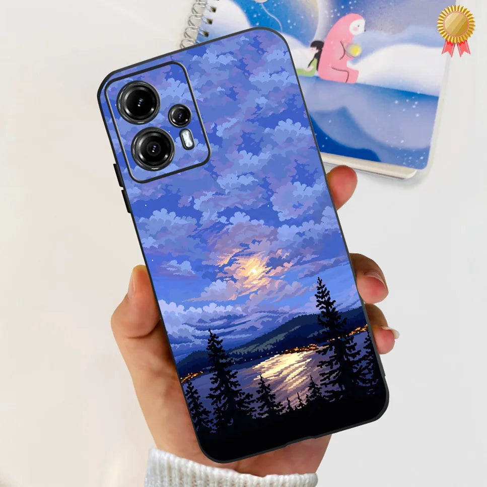Hot For Motorola Moto G13 Case Fashion Cartoon Astronaut Soft TPU Silicone Back Cover Motorola MotoG23 G32 G42 6.5'' Phone Cases