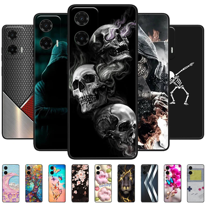 For Motorola Moto G35 G55 G75 5G Case Luxury TPU Soft Silicone Back Cover Phone Cases for Moto G32 G 35 55 75 Shockproof Fundas