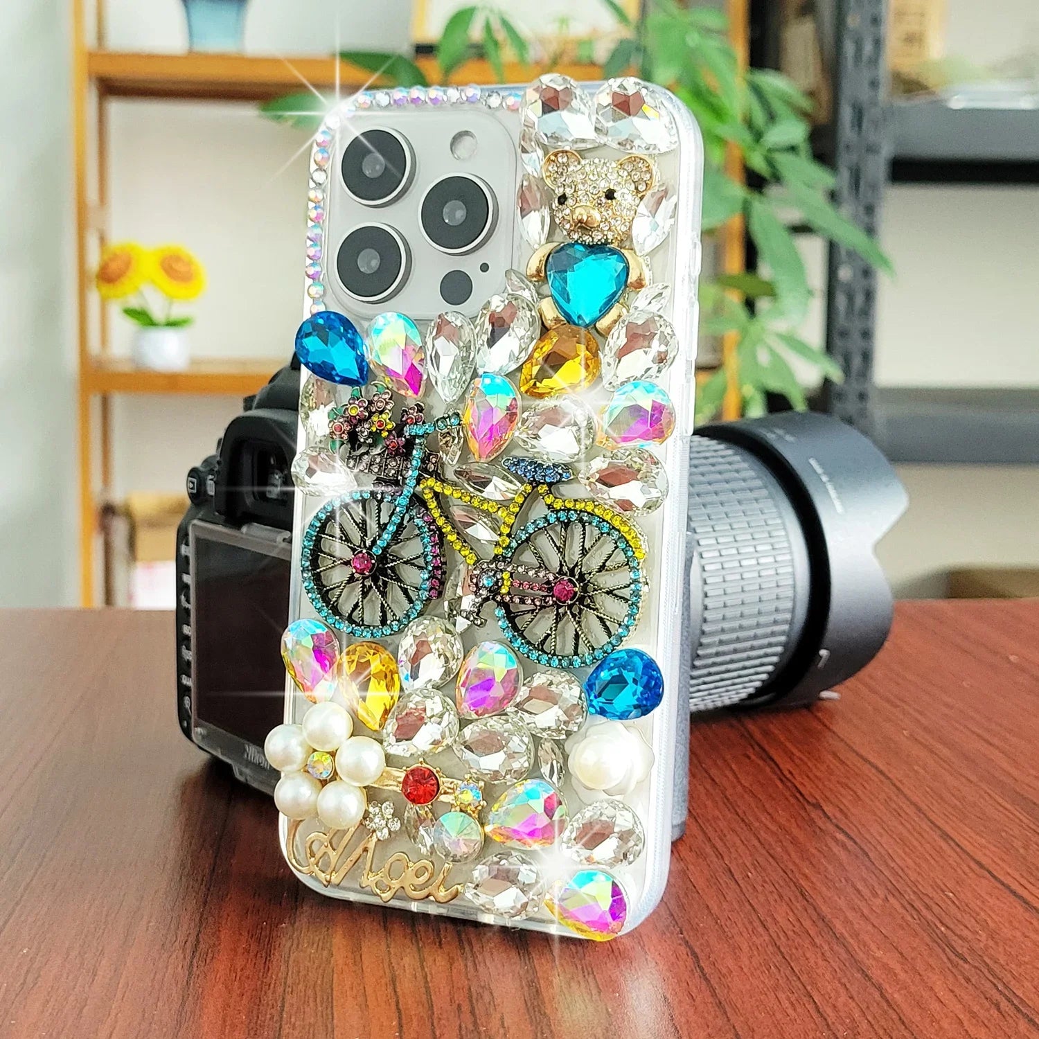 Cases for Motorola Moto G15 G05 G75 G55 G35 G85 G24 G04 G34 G84 G14 G54 5G E15 Case Diamond Phone Cover