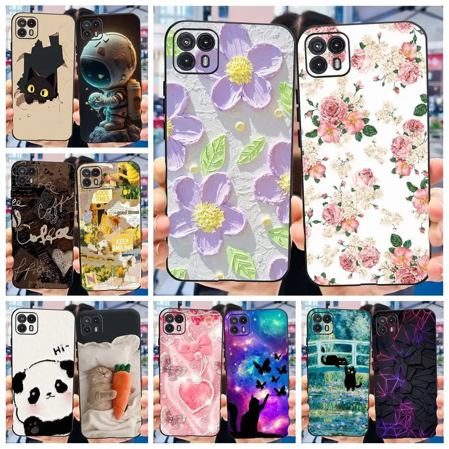For Motorola Moto G50 5G Case XT2149-1 Stylish Painted Cover Shockproof Phone Cases For Motorola G50 G 50 MotoG50 5G Soft Fundas
