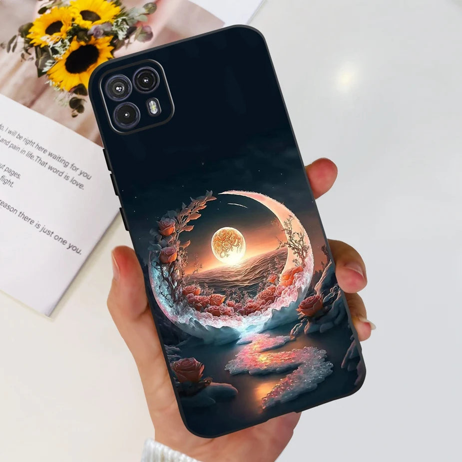 For Motorola Moto G50 5G Case XT2149-1 Stylish Painted Cover Shockproof Phone Cases For Motorola G50 G 50 MotoG50 5G Soft Fundas