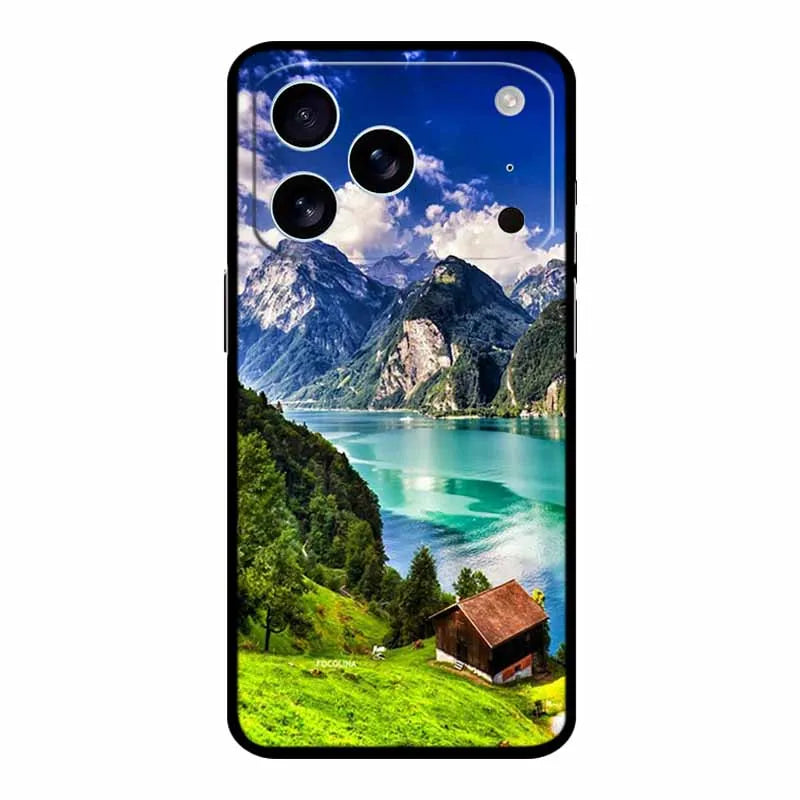 Phone Case For iphone 17 Pro Max Back Cover Case 17Pro Funda Black Silicone Soft Coque For iphone 17 Pro Cases 17Pro Max Shell