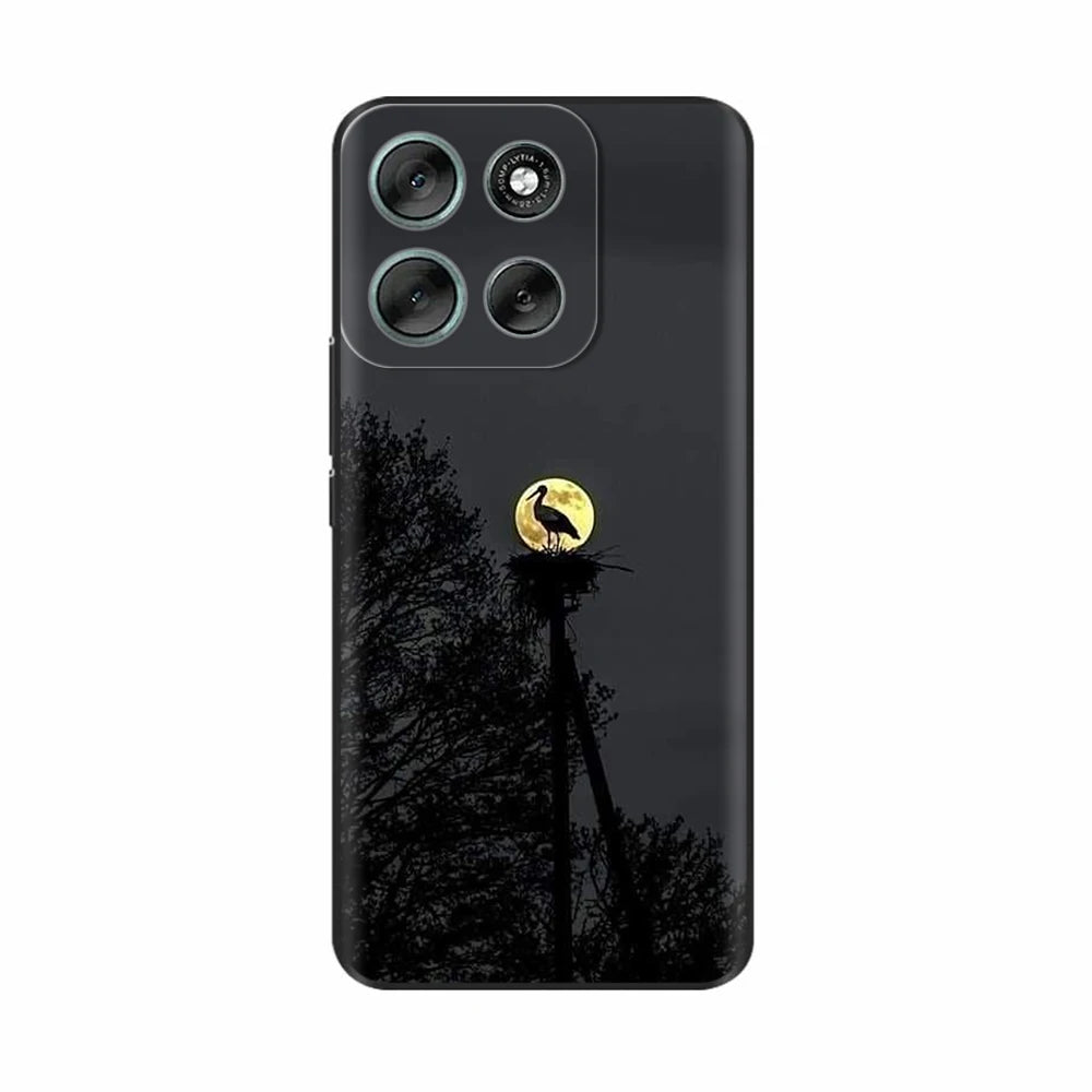 Phone Case For Motorola Moto G86 Case Soft Black Silicone Shockproof Back Cover For Moto G86 XT2527-2 G 86 Cases Covers Fundas