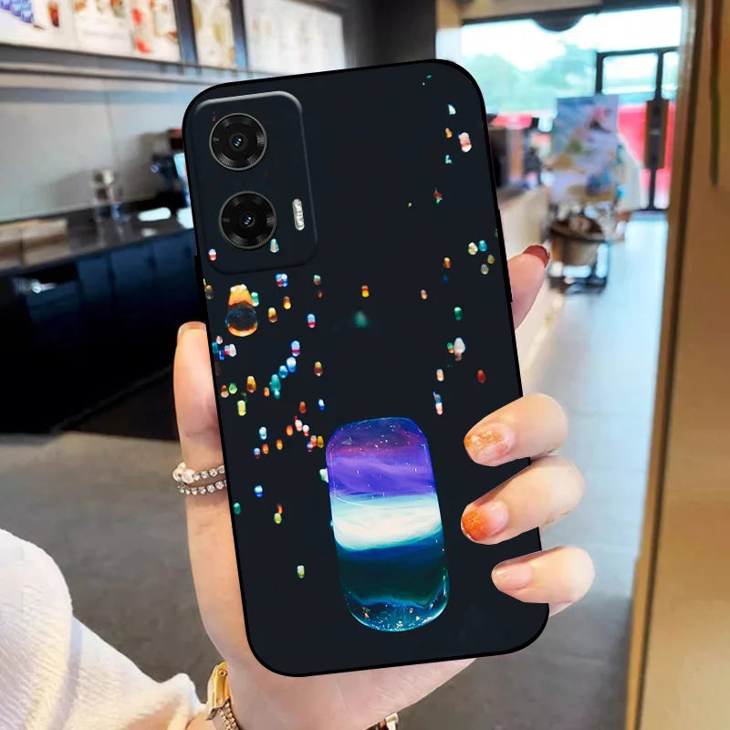 For Motorola Moto G35 G55 G75 5G Case Luxury TPU Soft Silicone Back Cover Phone Cases for Moto G32 G 35 55 75 Shockproof Fundas