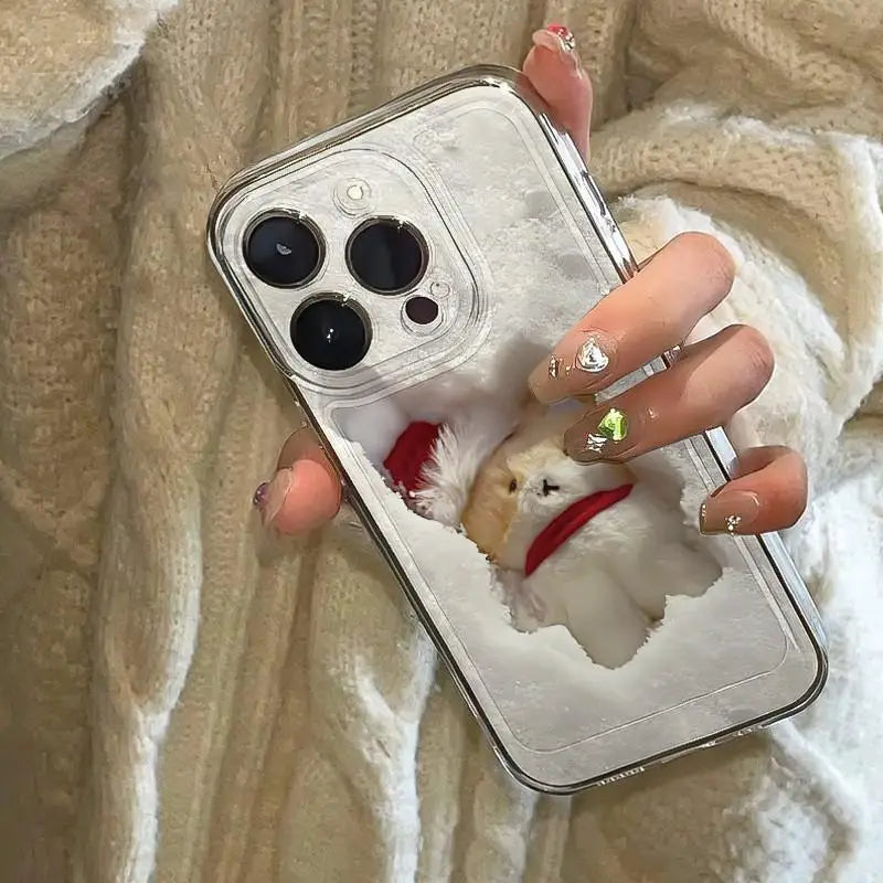 Snowfield Doll Phone Case for Samsung Galaxy S24 FE Galaxy S26 S25 S23 Ultra S22 S21 Plus A16 A17 A57 A15 A55 A35 A14 A37 Cover