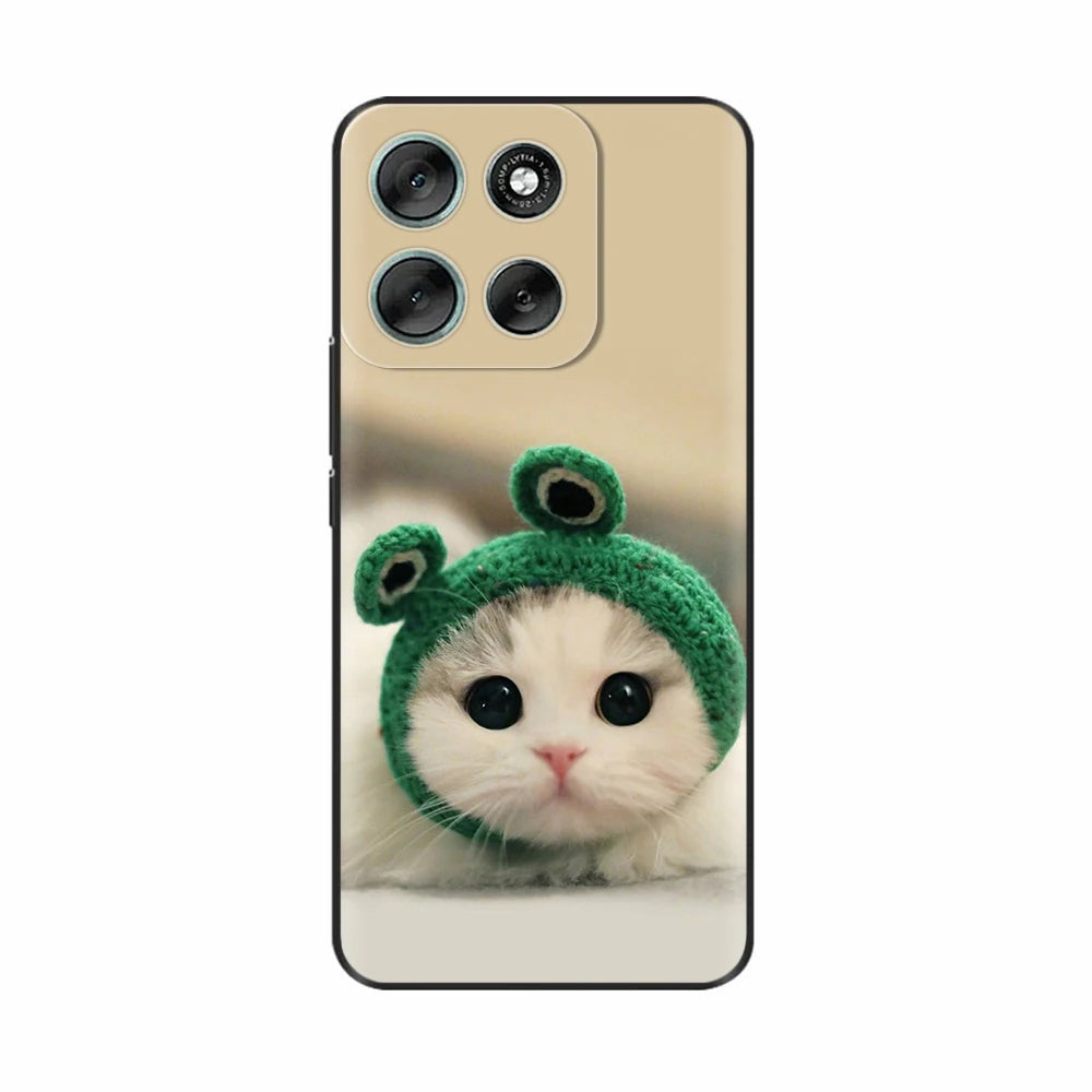 Phone Case For Motorola Moto G86 Case Soft Black Silicone Shockproof Back Cover For Moto G86 XT2527-2 G 86 Cases Covers Fundas