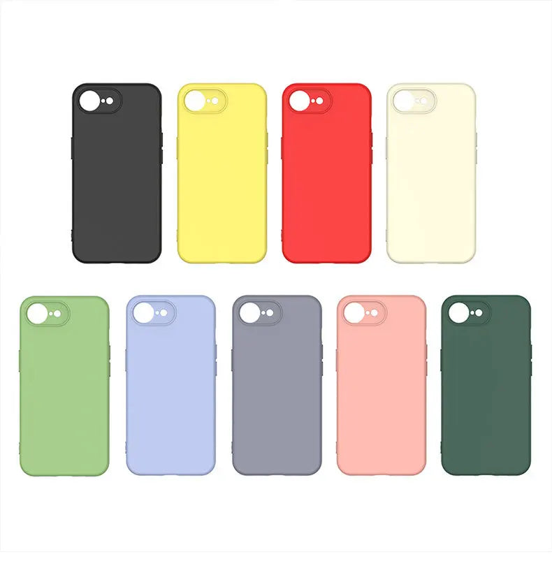 Original Phone Case for iphone 16e Liquid Silicone Fundas iphone 16e Soft Luxury Shockproof Cover Cases