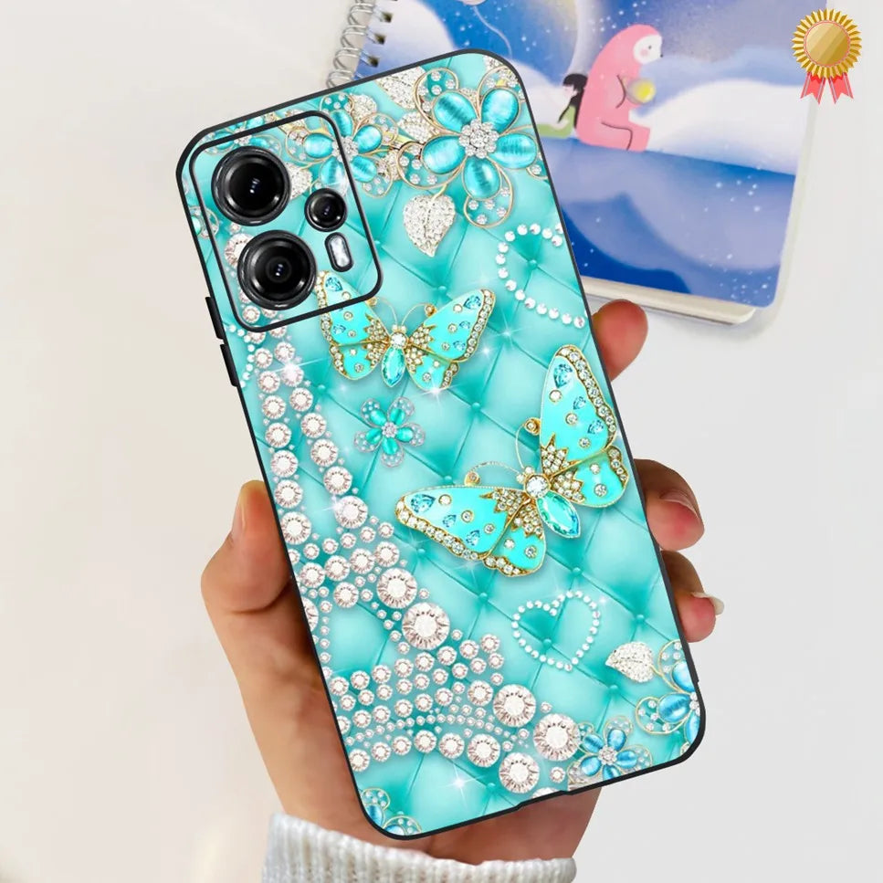 Hot For Motorola Moto G13 Case Fashion Cartoon Astronaut Soft TPU Silicone Back Cover Motorola MotoG23 G32 G42 6.5'' Phone Cases