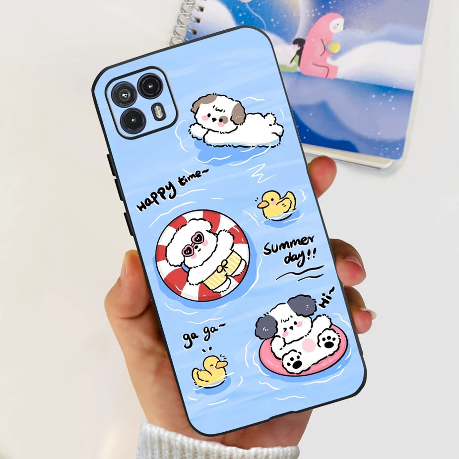 For Motorola Moto G50 5G Case XT2149-1 Stylish Painted Cover Shockproof Phone Cases For Motorola G50 G 50 MotoG50 5G Soft Fundas