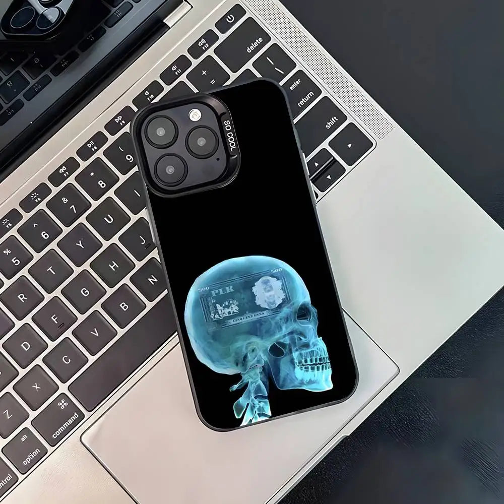 Rapper PLK Chambre 140 Phone Case For iPhone 17,16,15,14,13,12,11,Pro,XS,Max,Plus,Mini,SE4,E Black Matte Shockproof Cover