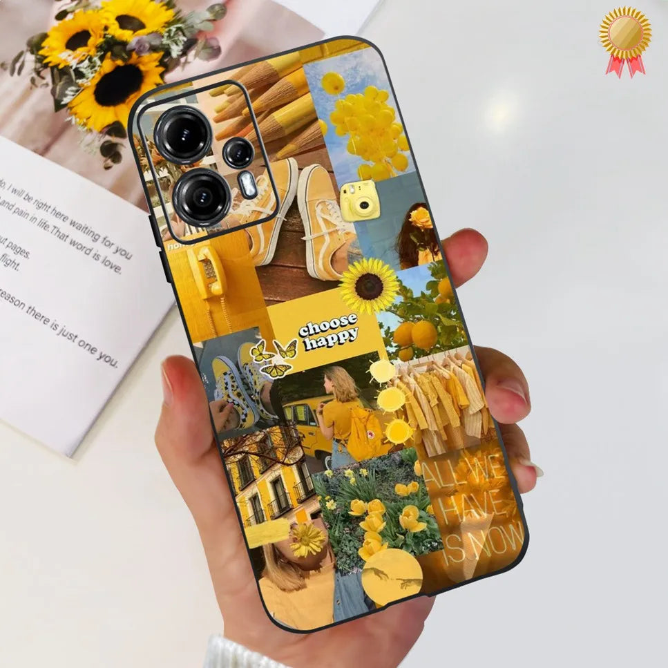 Hot For Motorola Moto G13 Case Fashion Cartoon Astronaut Soft TPU Silicone Back Cover Motorola MotoG23 G32 G42 6.5'' Phone Cases