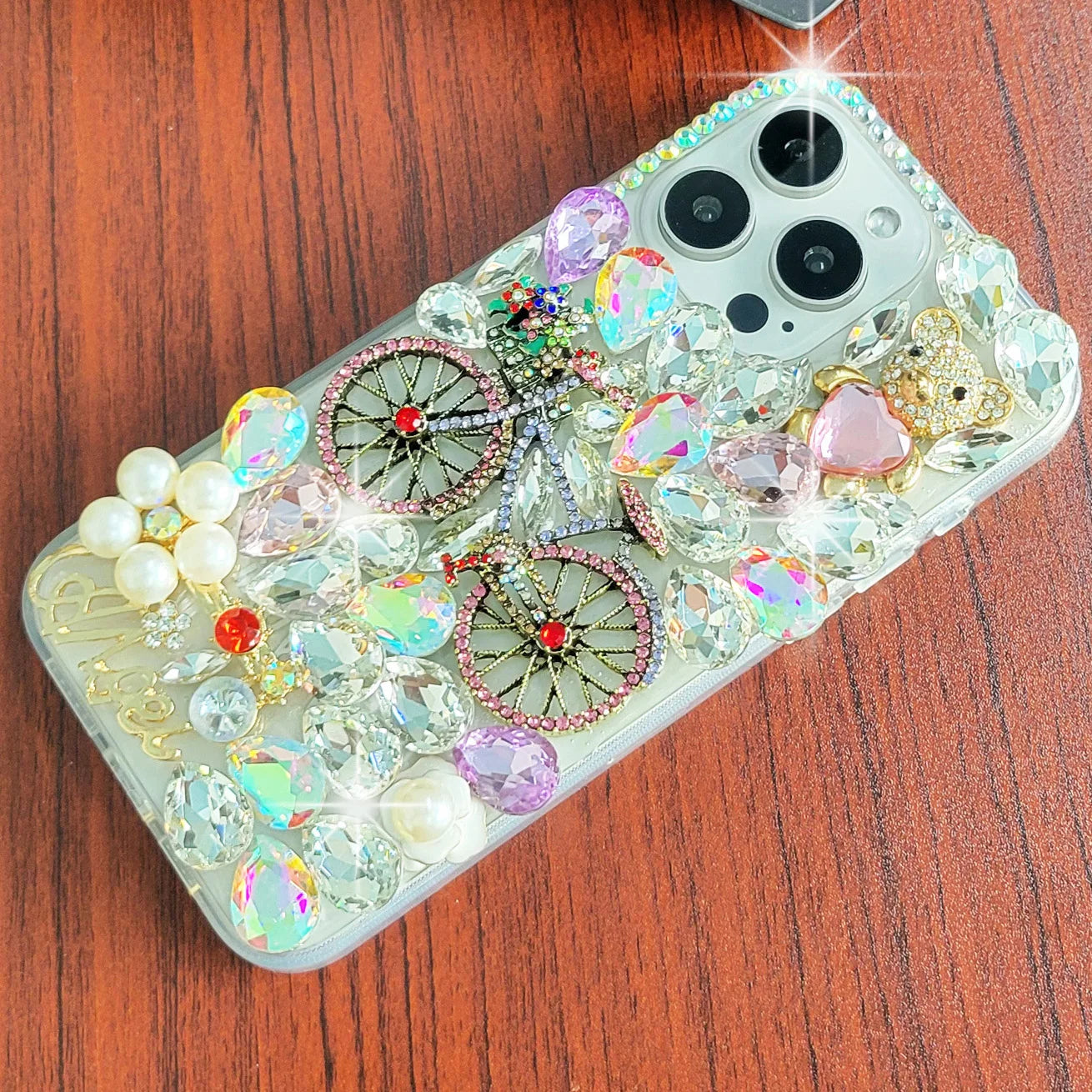 Cases for Motorola Moto G15 G05 G75 G55 G35 G85 G24 G04 G34 G84 G14 G54 5G E15 Case Diamond Phone Cover