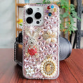 Cases for iPhone 16 15 14 13 12 11 8 7 Pro Max Plus mini X XS XR SE 2020 2022 Case Diamond Phone Cover Sunjolly iPhone 16 Case
