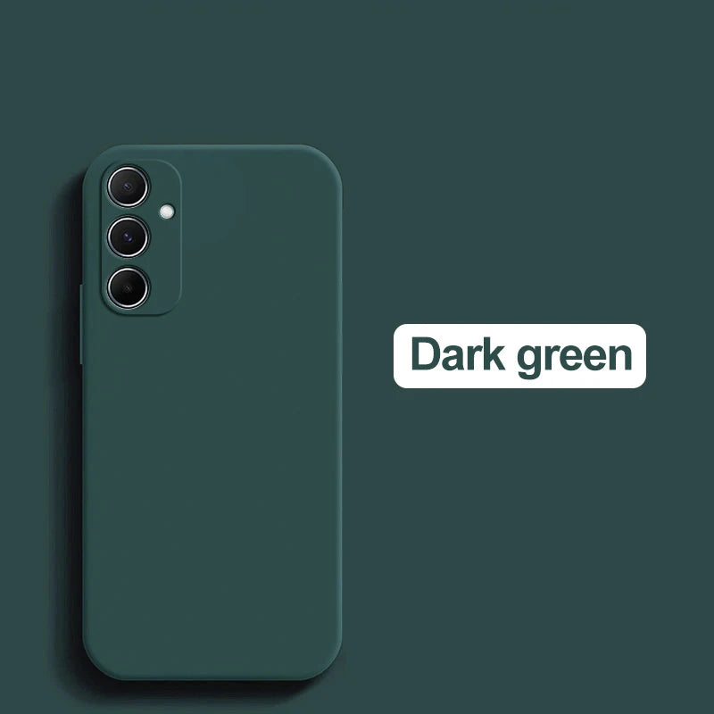 For Samsung A55 A15 A54 Case Soft Liquid Silicone Phone Cases For Samsung Galaxy A55 A15 A54 5G Shockproof Cover For Samsung A55