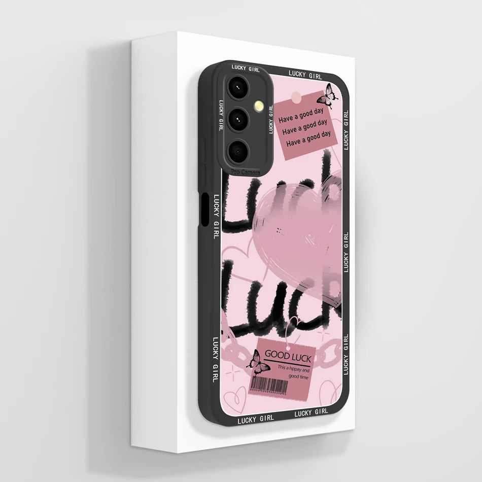 For Samsung Galaxy A24 Phone Case Cute Panda High Quality Liquid Silicone Anti Drop Soft Back Cover For Samsung A 24 Phone Shell