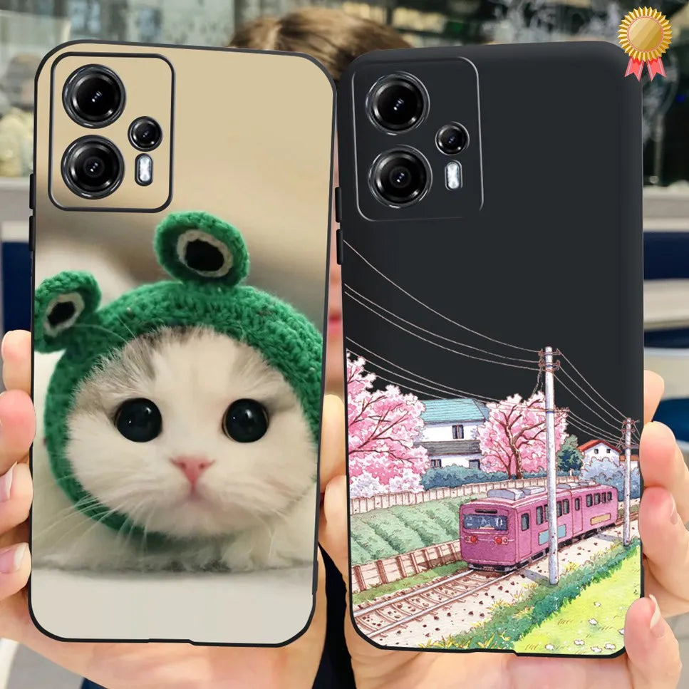 Hot For Motorola Moto G13 Case Fashion Cartoon Astronaut Soft TPU Silicone Back Cover Motorola MotoG23 G32 G42 6.5'' Phone Cases