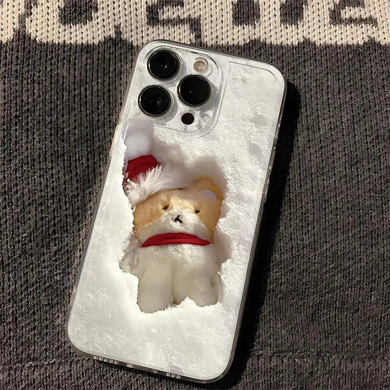 Snowfield Doll Phone Case for Samsung Galaxy S24 FE Galaxy S26 S25 S23 Ultra S22 S21 Plus A16 A17 A57 A15 A55 A35 A14 A37 Cover