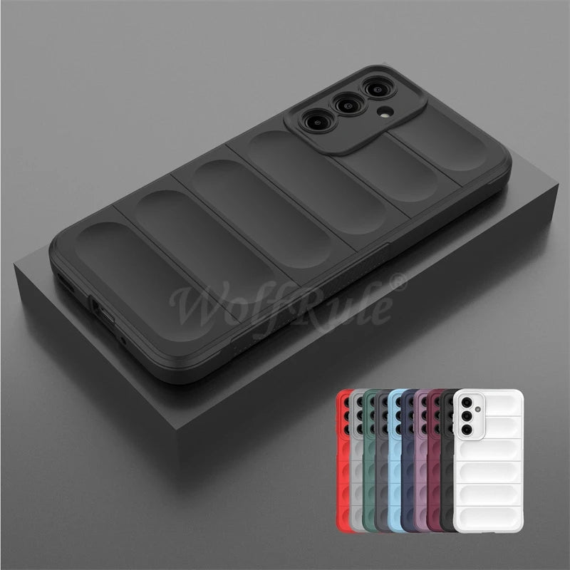 For Samsung A16 Case Cover Samsung Galaxy A16 Capas Phone Bumper Armor Back Anti-drop Soft TPU Shockproof For Fundas Samsung A16