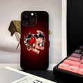 B-Bettys B-Boops Phone Case Stylish Black Matte TPU Case For 11-16. Anti-slip And Wear-resistant