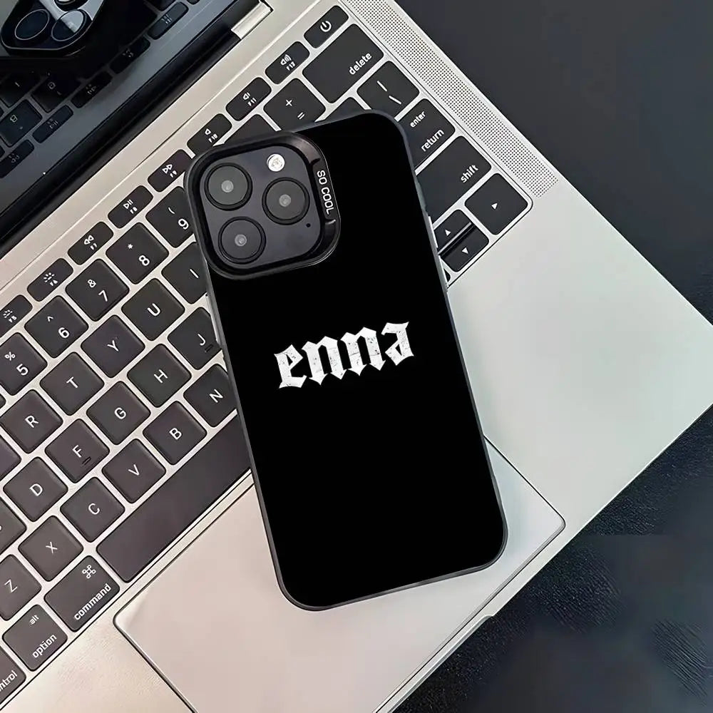 Rapper PLK Chambre 140 Phone Case For iPhone 17,16,15,14,13,12,11,Pro,XS,Max,Plus,Mini,SE4,E Black Matte Shockproof Cover