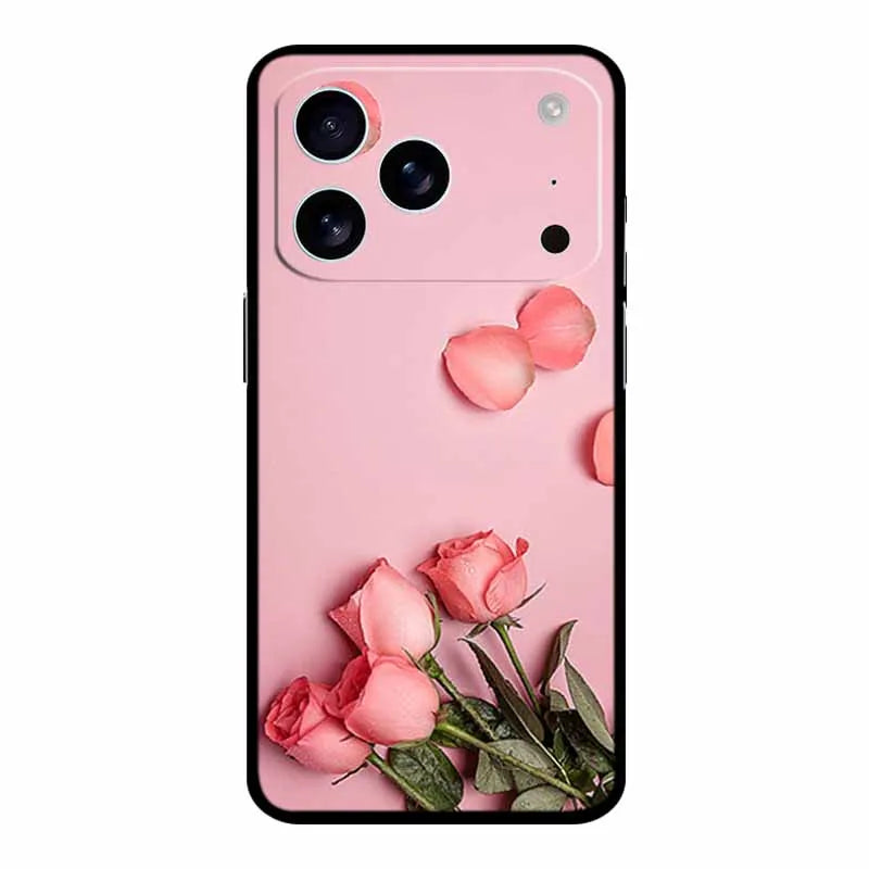 Phone Case For iphone 17 Pro Max Back Cover Case 17Pro Funda Black Silicone Soft Coque For iphone 17 Pro Cases 17Pro Max Shell