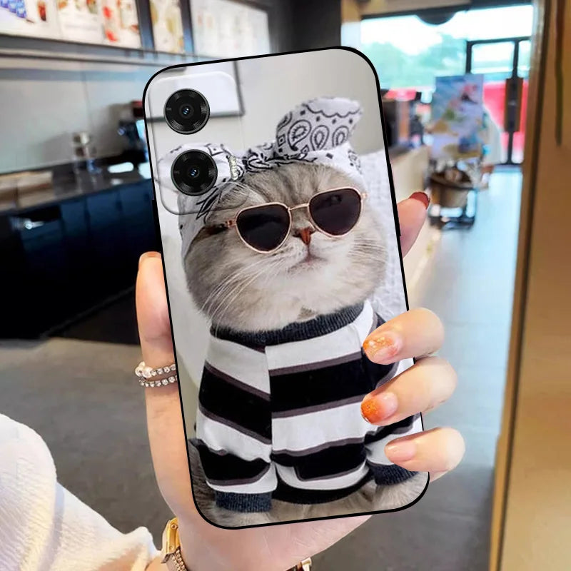 For Motorola Moto G35 G55 G75 5G Case Luxury TPU Soft Silicone Back Cover Phone Cases for Moto G32 G 35 55 75 Shockproof Fundas