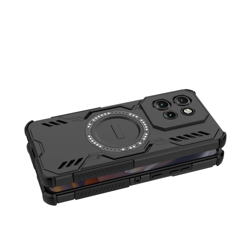 Phone Case For Motorola Moto S50 Case For Moto S50 Shockproof Magnetic Adsorption Wireless Charge Back Cover For Moto S50 Case