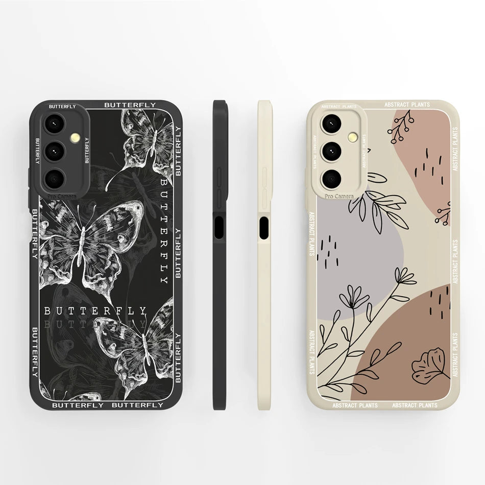 For Samsung Galaxy A24 Phone Case Cute Panda High Quality Liquid Silicone Anti Drop Soft Back Cover For Samsung A 24 Phone Shell