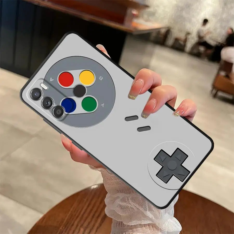 Retro Games Case for Motorola Moto G53 G30 G22 Edge40 G51 G73 G52 G50 G32 G60s Edge 20 Pro 30 Lite G71 Phone Cover