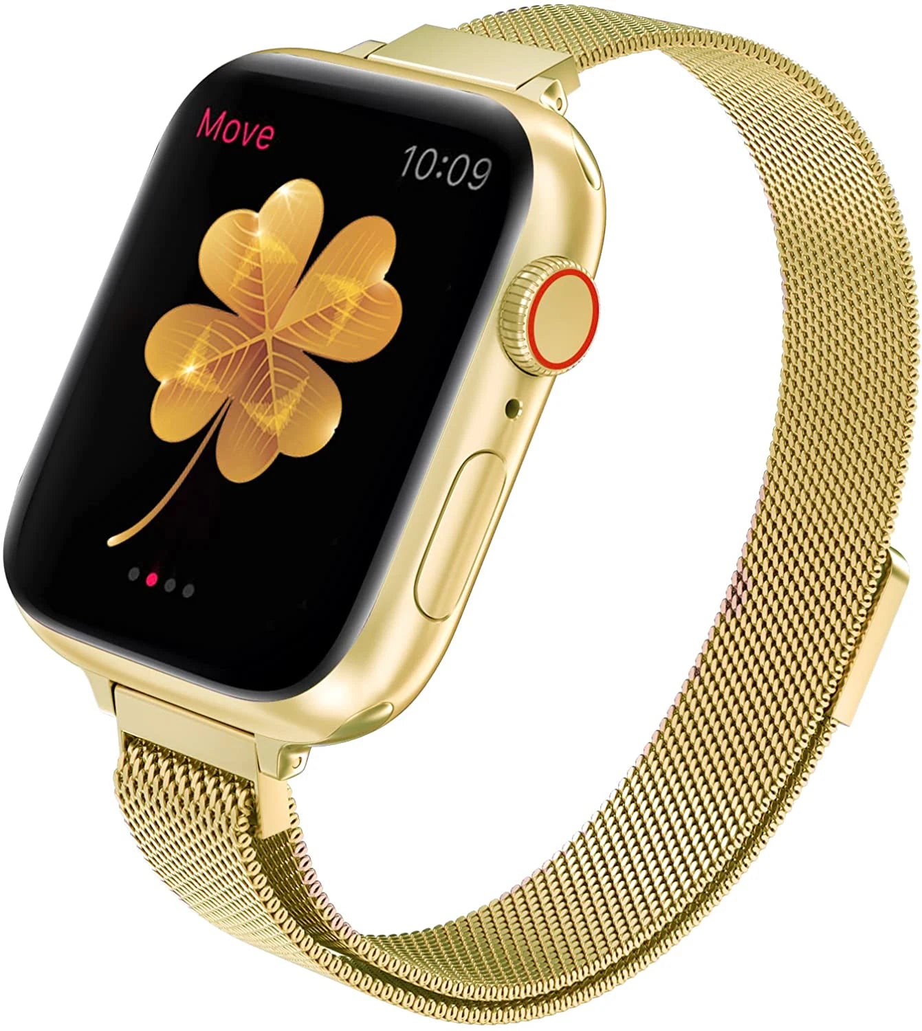 Women Slim Strap for Apple Watch 38mm 40mm 41mm Stainless Steel Metal Bracelet Magnetic Milanese Loop for Apple watch 34567se