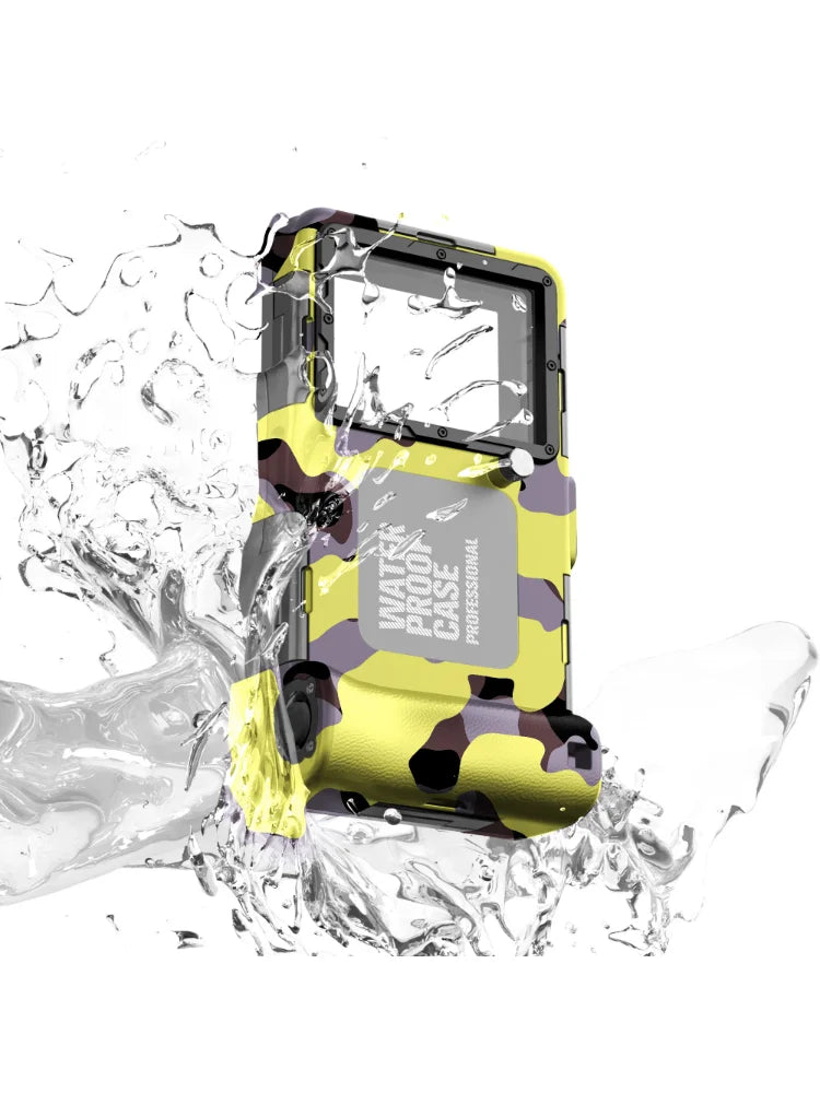 15M Professional Diving Phone Case For SamsungS26 S24 S25 S23Ultra Underwater Taking Waterproof Cases For iPhone 17 16 15Pro Max