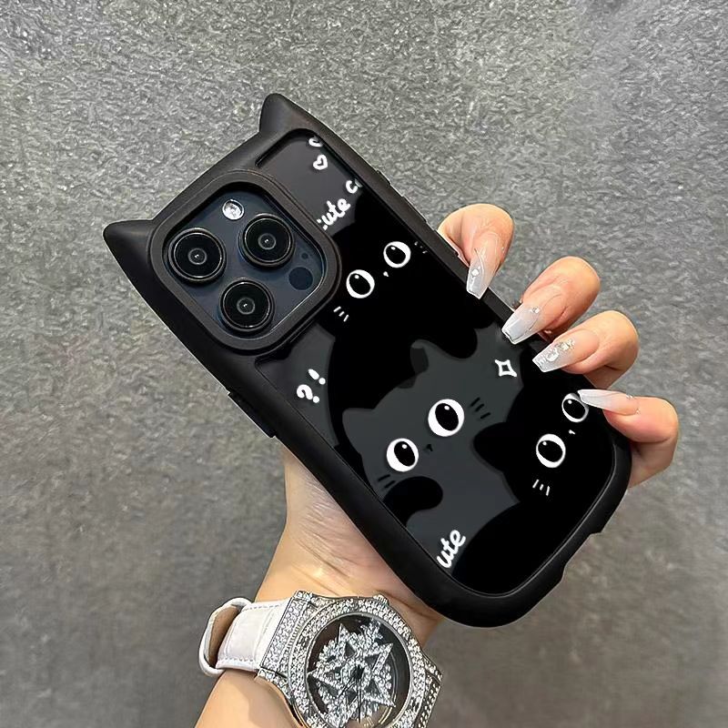 Cartoon Cat Phone Case Stereo